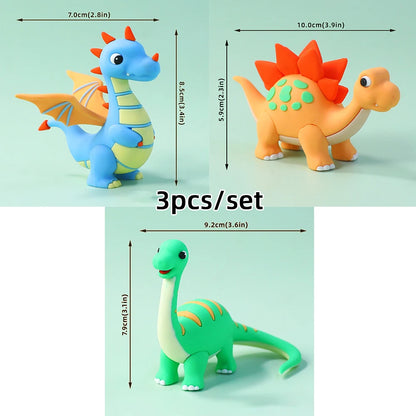 Cake topper | Dinosaure Volcan