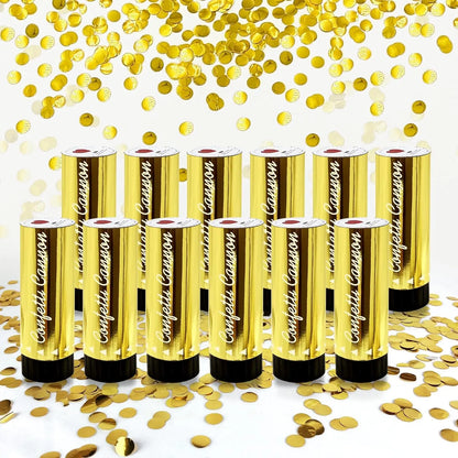 Confetti Cannon Small Confetti Poppers Cannon for Weddings Birthdays Graduations Baby Showers Parties Fun Party Decorations