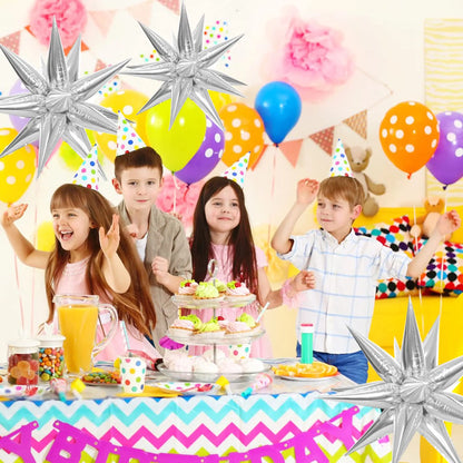 ballonanniversaire26poucesargentfeteenfantgateau