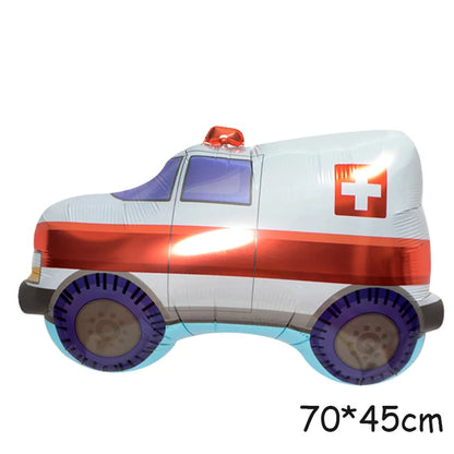 ballon anniversaire ambulance dimension