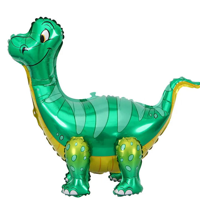 ballon anniversaire dinosaure turquoise