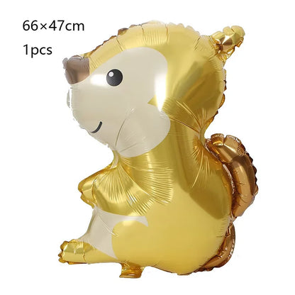 ballon anniversaire ecureuil