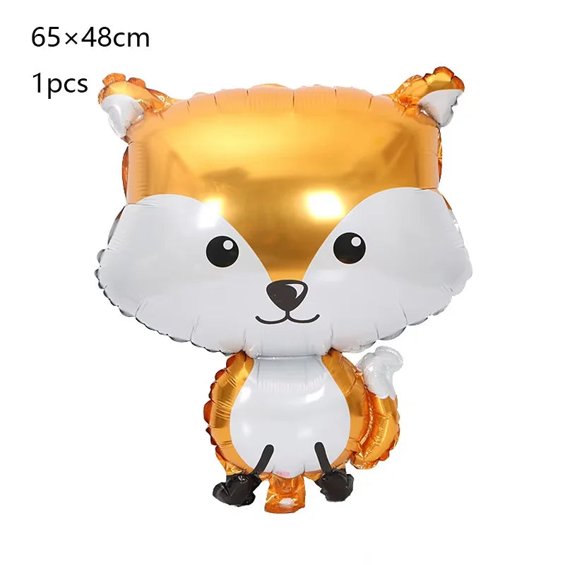 ballon anniversaire renard