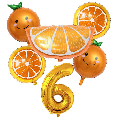 ballonanniversairethemeorangenumero6