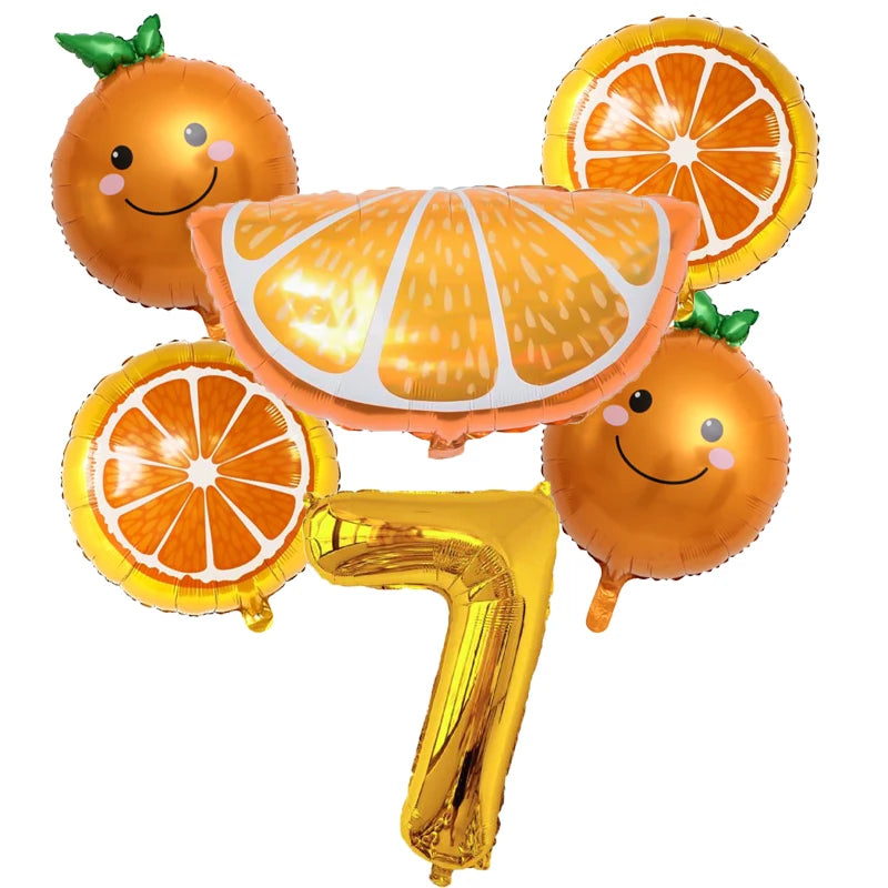 ballonanniversairethemeorangenumero7