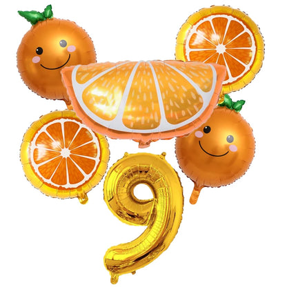 ballonanniversairethemeorangenumero9