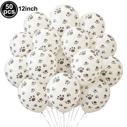 ballons anniversaire chien latex