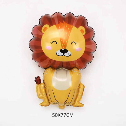 ballons anniversaire jungle lion