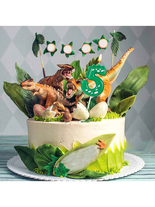 bougie anniversaire dinosaure 5 gateau dinosaure