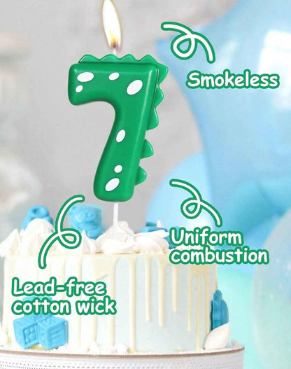 bougie anniversaire dinosaure description