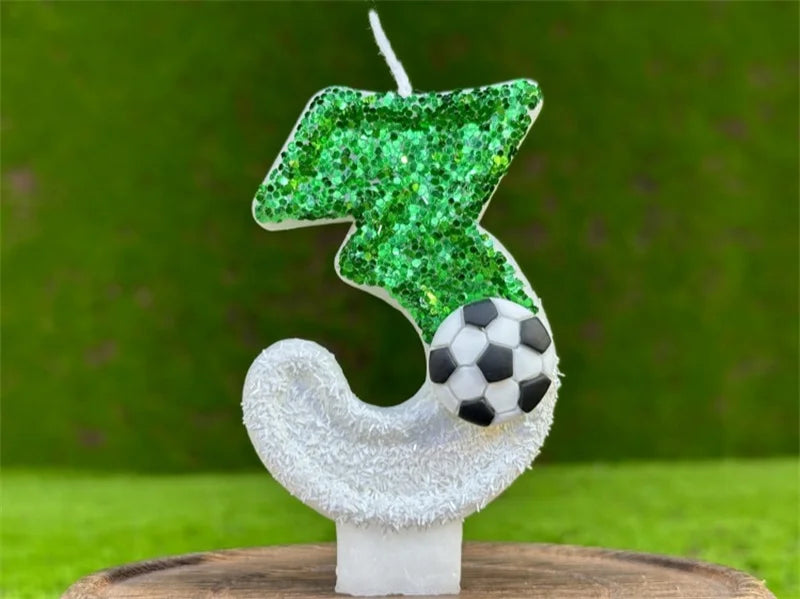 bougie anniversaire football 3