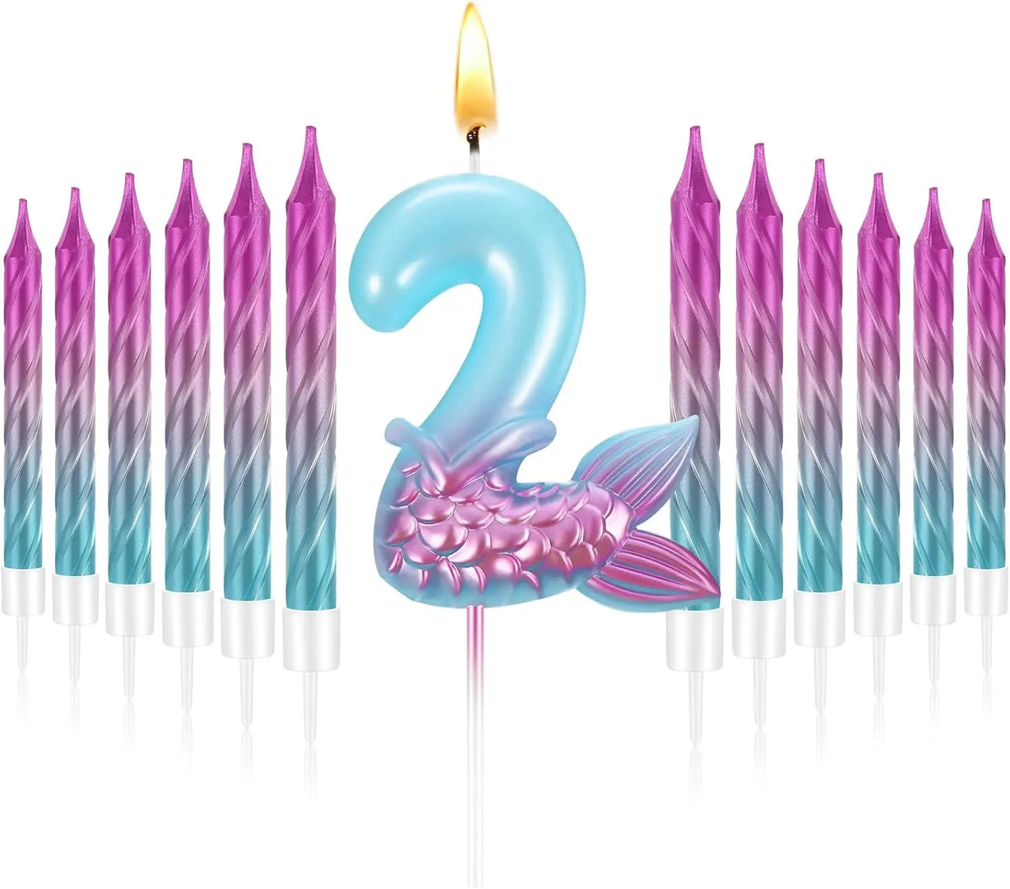 bougie anniversaire sirene 2