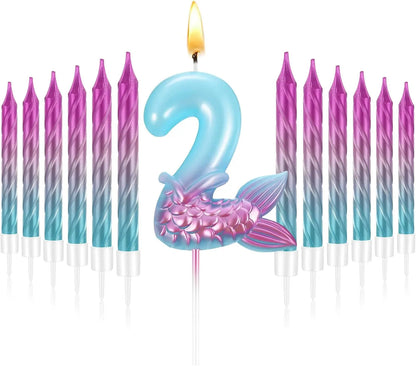 bougie anniversaire sirene 2