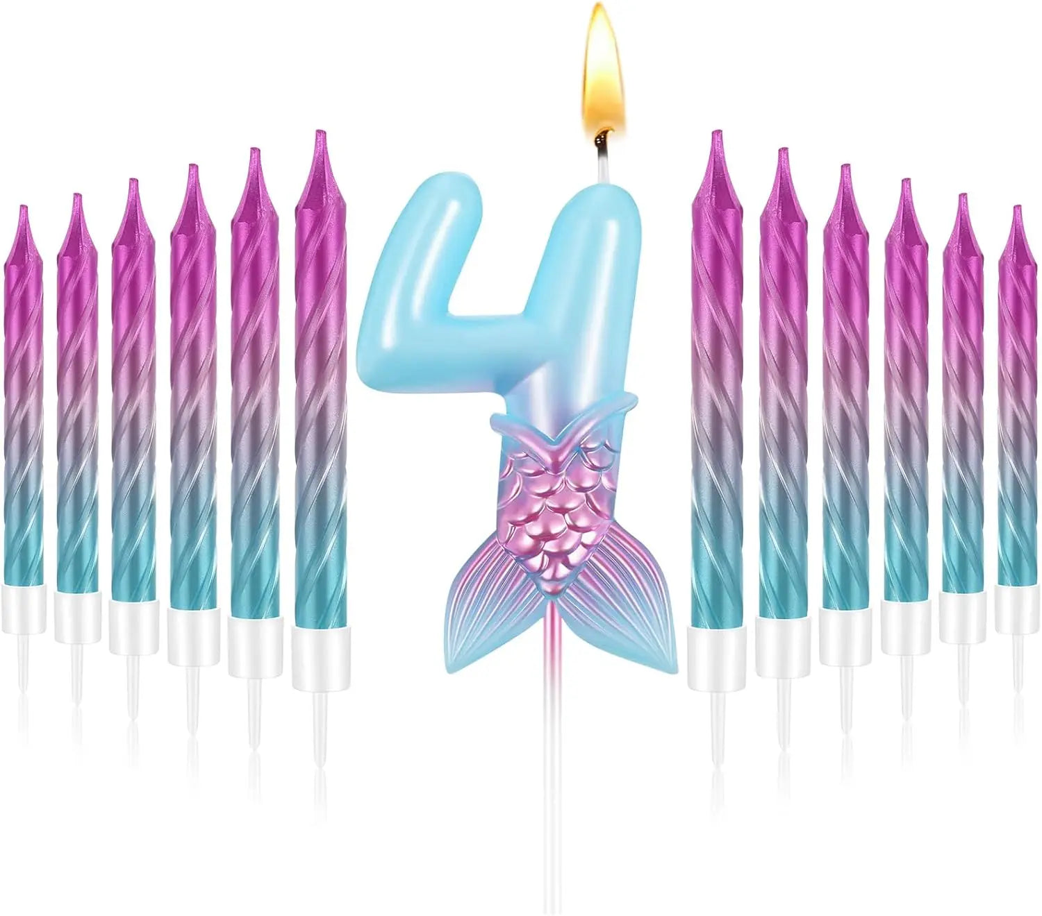 bougie anniversaire sirene 4