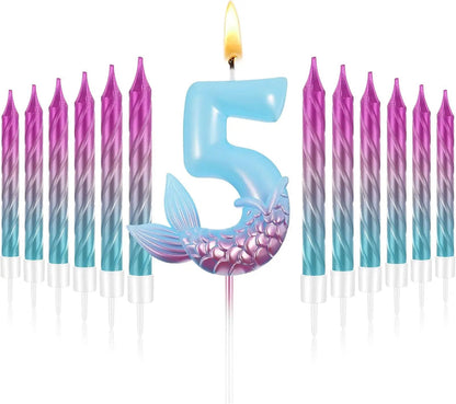 bougie anniversaire sirene 5