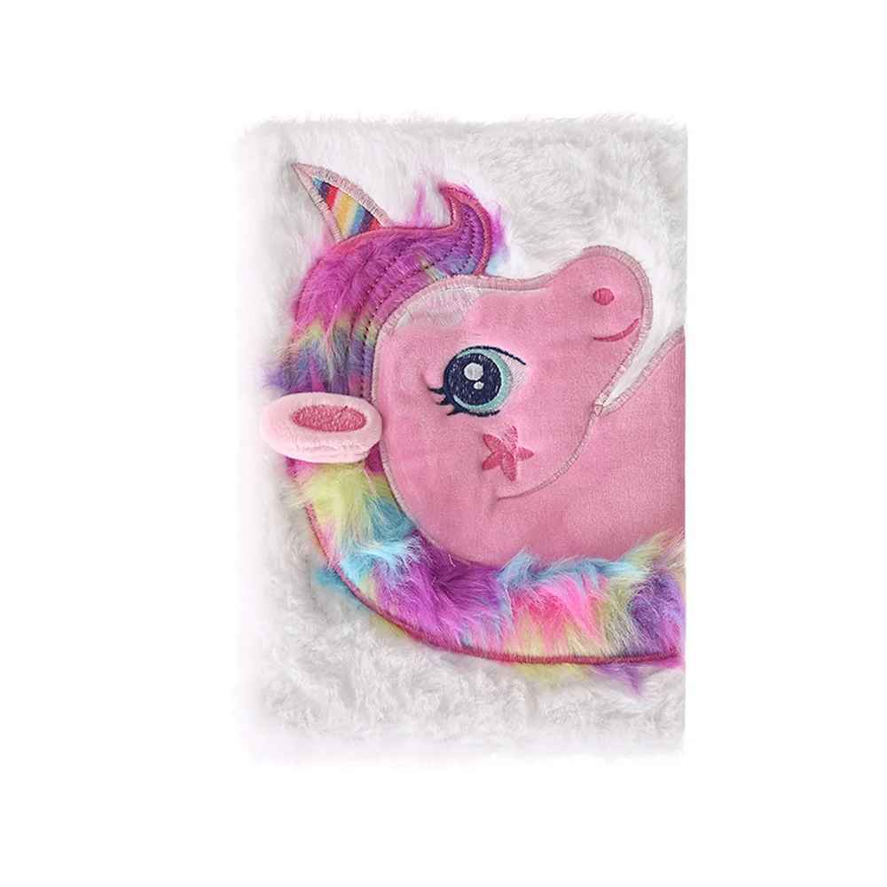 cadeau anniversaire carnet licorne blanc
