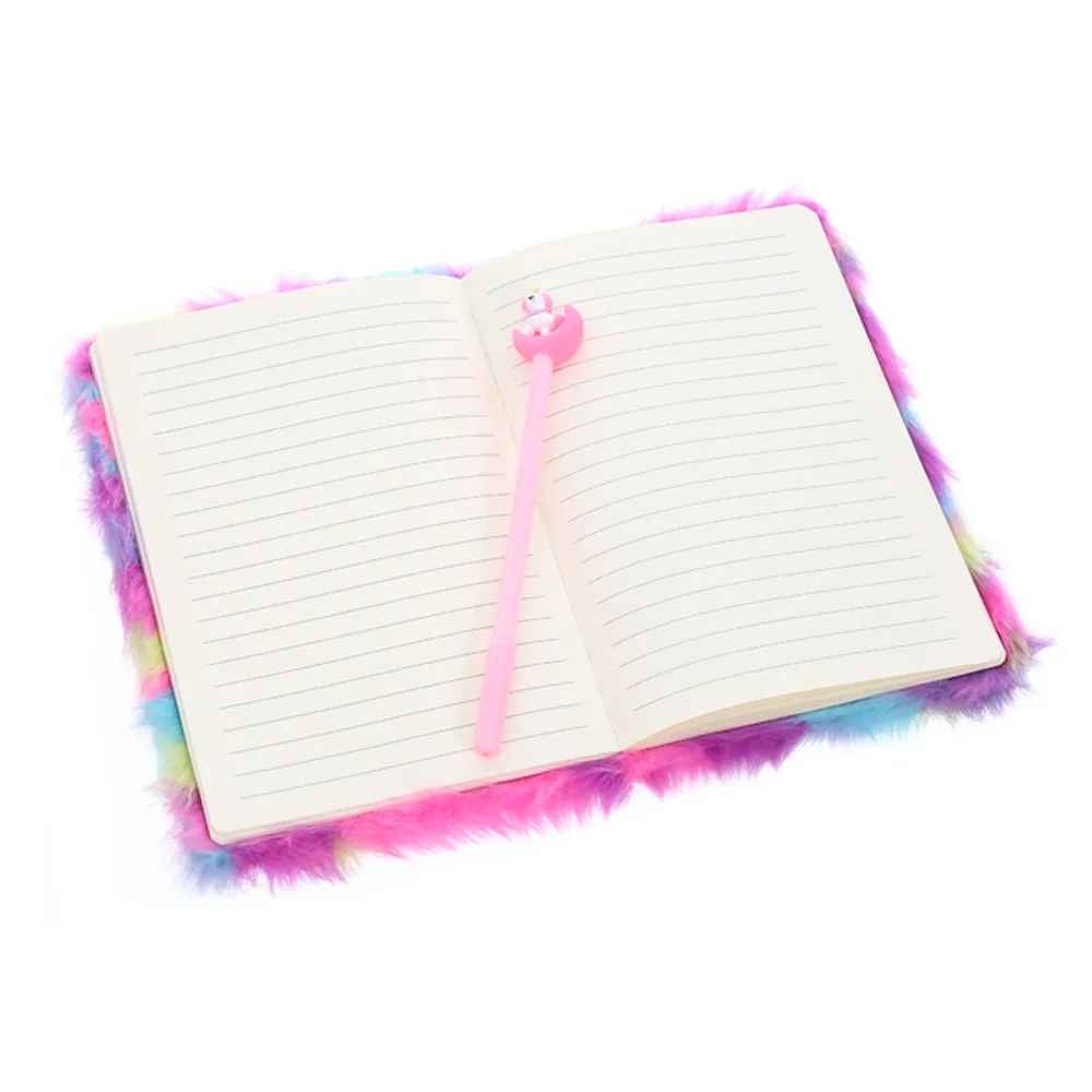 cadeau anniversaire carnet licorne interieur page lignee