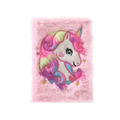 cadeau anniversaire carnet licorne rose