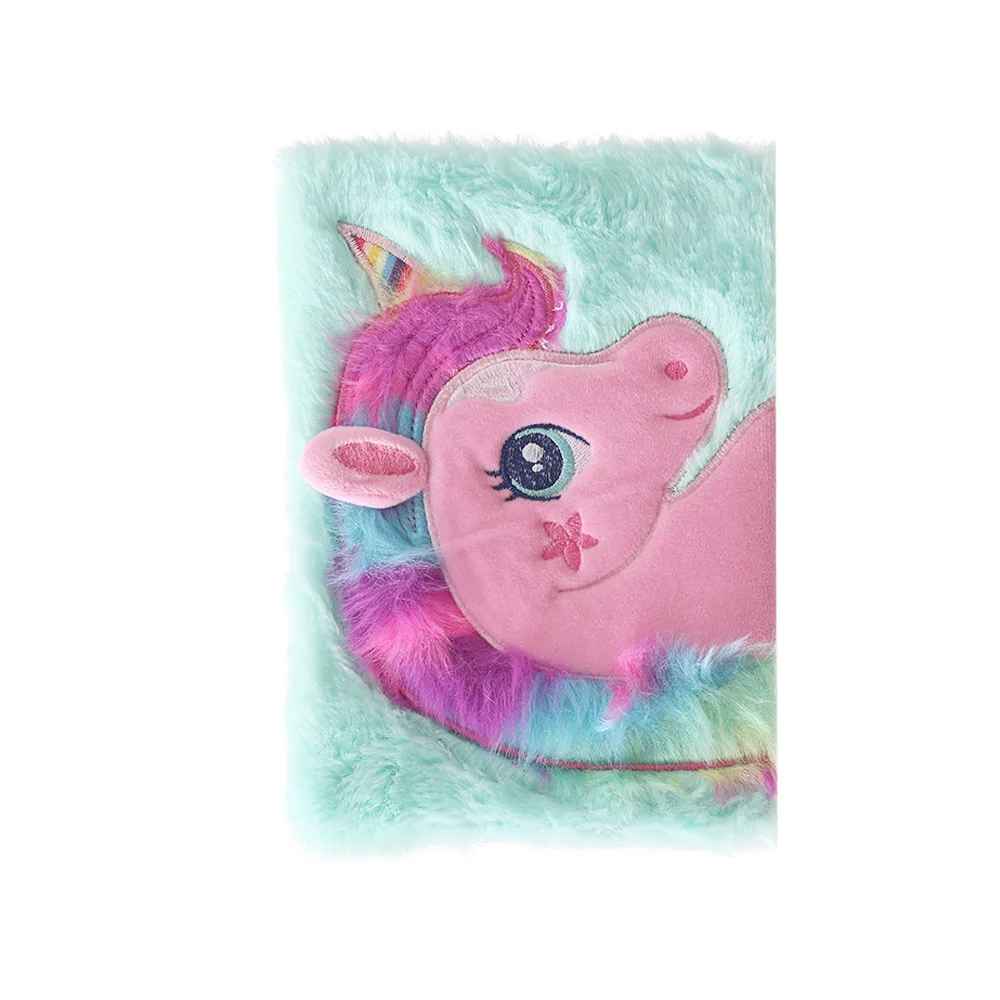 cadeau anniversaire carnet licorne vert