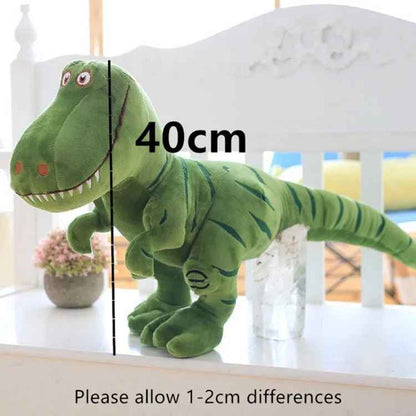 cadeau anniversaire peluche dinosaure vert dimension hauteur