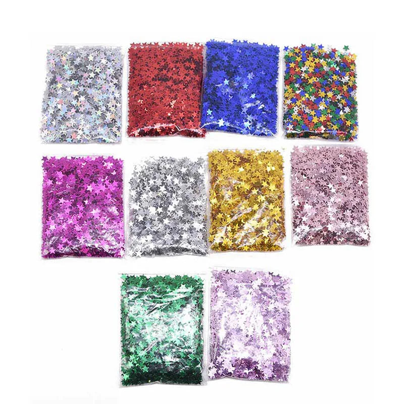 confetti brillants etoiles variantes