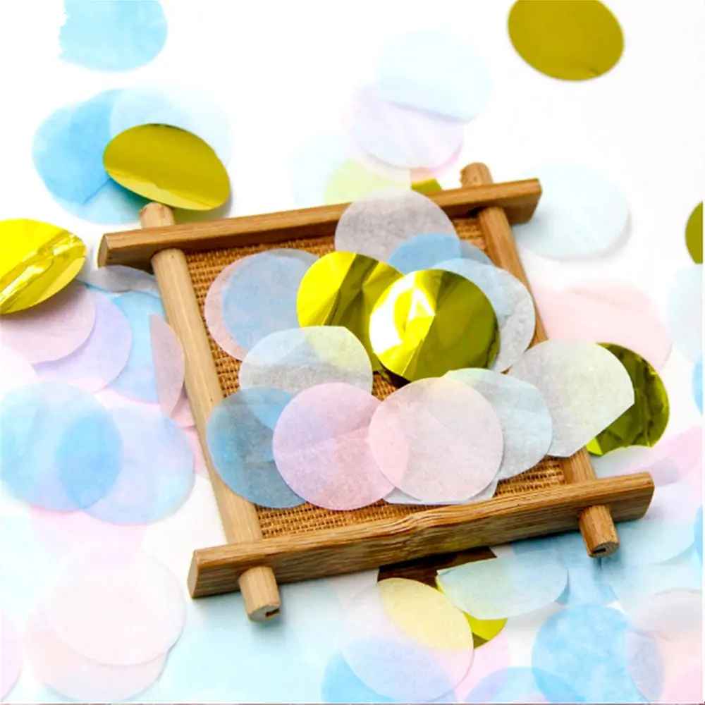 Confettis / Ronds papier de soie