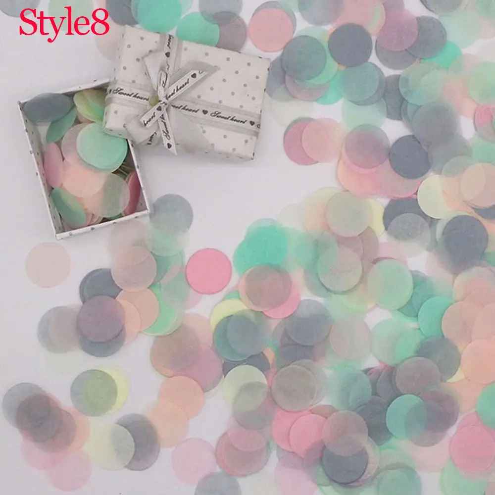 Confettis / Ronds papier de soie