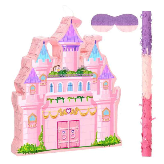 pinata chateau princesse baton bandeau