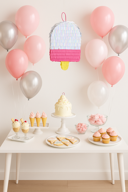 Pinata / Flamant Rose / crème glacée