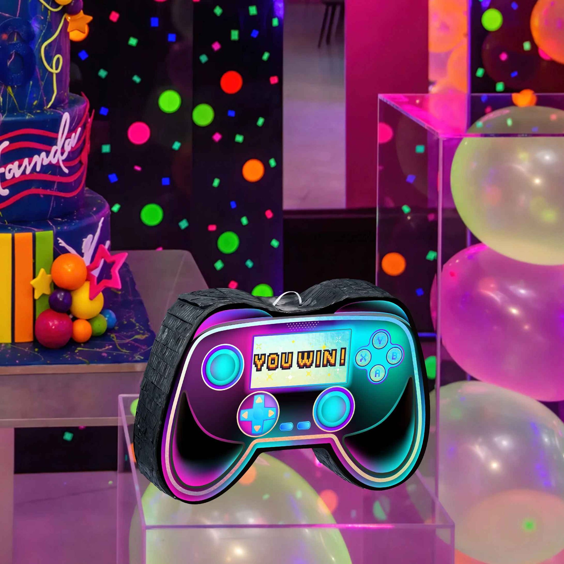 pinata manette jeux video party