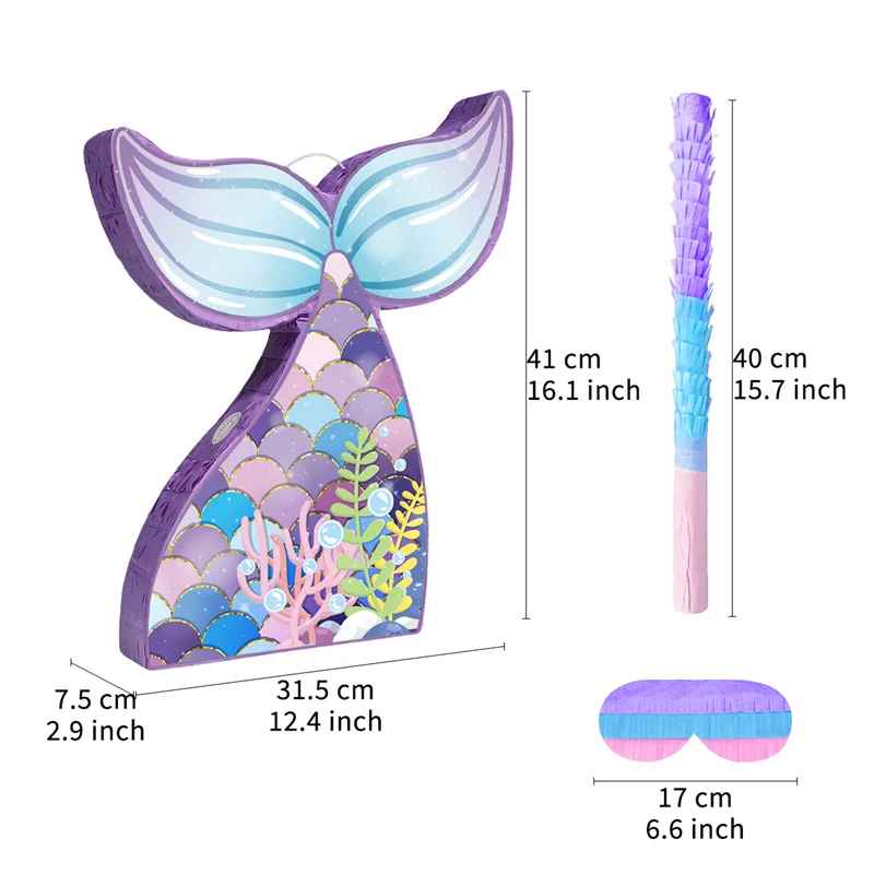 pinata queue sirene baton bandeau dimension