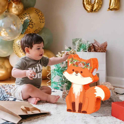 pinata renard garcon ballon cadeau