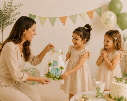 sac cadeau dinosaure enfant fete amis ballon maman gateau fanion